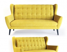 ��Ѻ���ɳ���ز�ģ������ Henry Sofa
