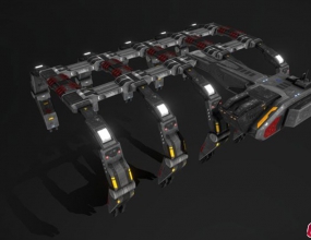 ���Blenderһ������ģ������ Class I Shipyard