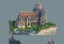 C4D�ҵ������������˳Ǳ������ģ��(����