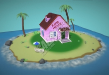 C4D�µ���̲�������ͨ����ģ��