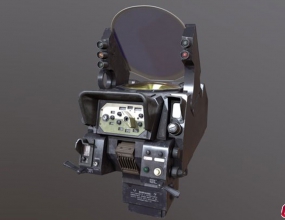 ���Blender�׸�23MLƽ����ʾ��ģ������ MiG 23ML HUD ASP 17ML