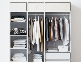 ����˼Ұ�ɫ����˼�¹��ز�ģ������ IKEA PAX PAX WARDROBE WHITE