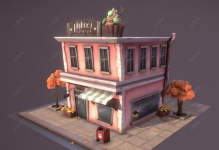 C4D��ͨ����꽨������ģ��