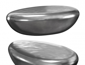 ��Ѻ�ʯ���������ز�ģ������ RIVER STONE COFFEE TABLE