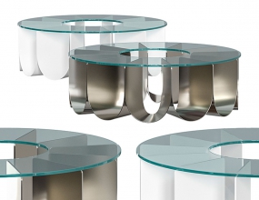 ������в����߲ʺ翧�������ز�ģ������ ROCHE BOBOIS IRIDE COFFEE TABLES
