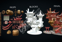 C4D��ʽ������˿�ͨ��������ģ��