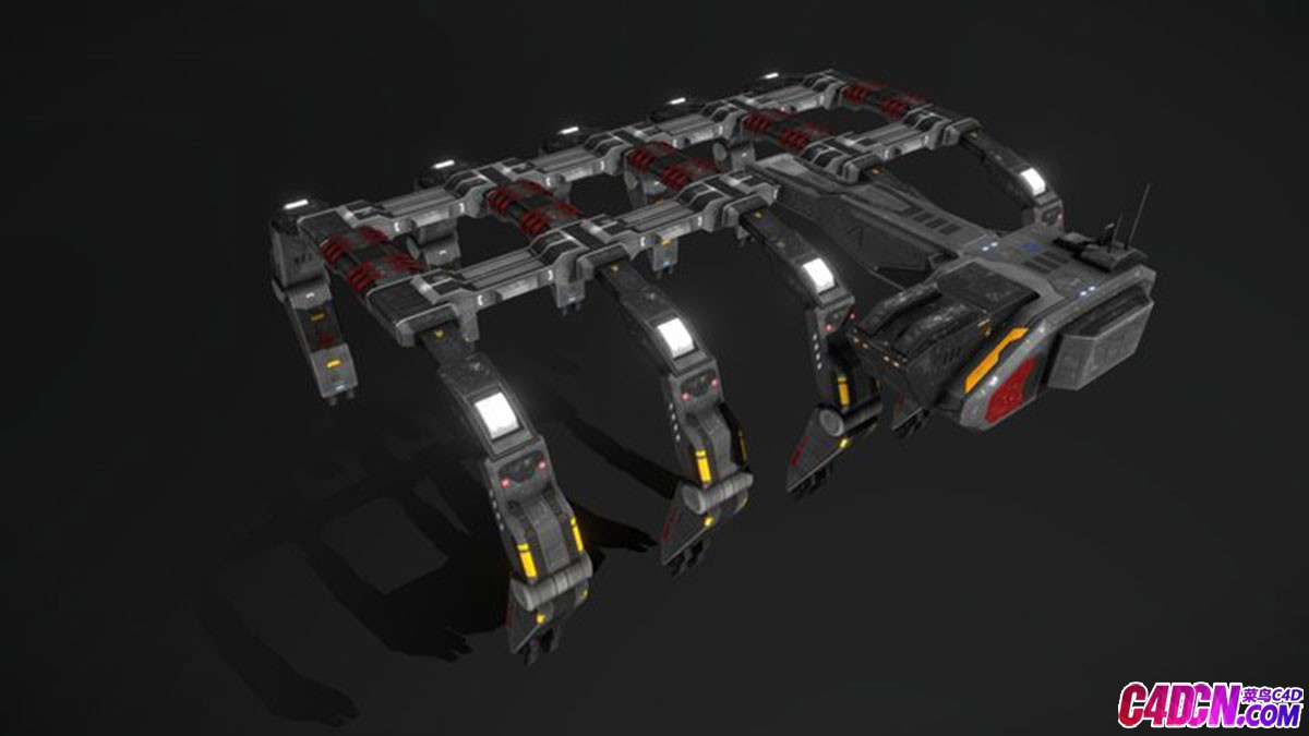 ���Blenderһ������ģ������ Class I Shipyard