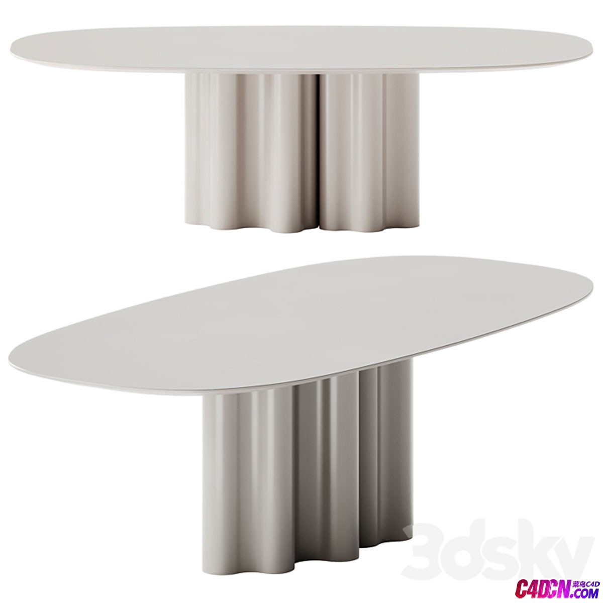 ������������ħ�þ糡��Բ�����ز�ģ������ SABA ITALIA TEATRO MAGICO OVAL TABLE