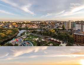 ������䰢����ȫ������������ͼ���� PANORAMAS OF ANAPA AT SUNSET