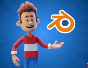 Blender��ͨ��ά�����ɫ��ģ��ͼ���ʰ󶨶����̳�