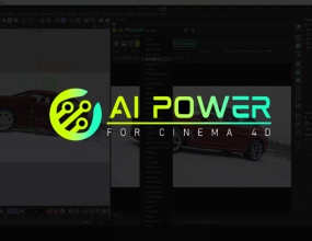 �ذ����£�C4Dģ�ͳ�������AI��ȾͼƬ��� Ai Power For Cinema 4D 2024-2025