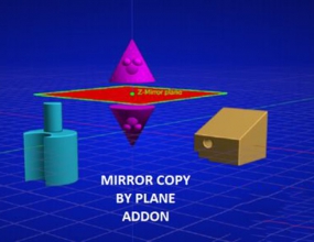 Blender��������ģ�Ͷ������ Mirror Copy V2