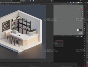 Blender����ģ�Ⱦ����ڲ������佨ģ���ʵƹ���Ⱦ�̳�