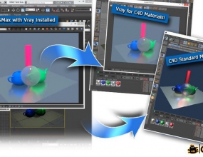 MAXtoC4D v1.5 for cinemma 4d��� ����ע����ͽ̡̳�