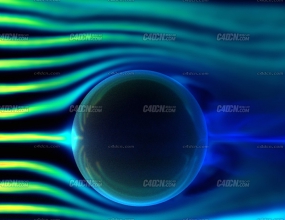 C4D+X-Particles���Ӳ������������ײ�������� ExplosiaFX Wind Tunnel