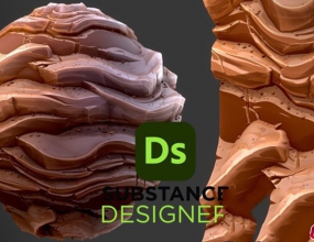 Substance 3D Designer���������״��ʯ���ʻ��Ʋ���̳�