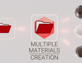 C4D Redshift��Ⱦ�����ز������ɲ�� Multiple Material Creation SMC v1.3.8