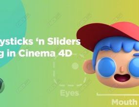 C4D��ͨ�к��沿���鶯����Ԥ��