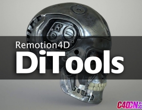 C4D��� ����Ч������ɫ���ڵ��������� Remotion4D DiTools 2 Build 170123 For Cinema 4D R18/19
