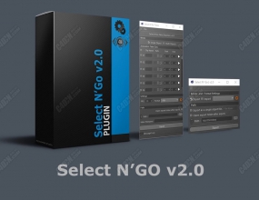 C4D����ģ�͵��뵼��������ĺ�����(֧��R16-22) Select N'Go v3.3