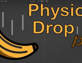 Blenderģ���ʲ�ģ������������������ѧ��ײ��� Physics Dropper v1.1.3