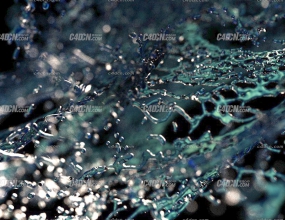C4D������Һ�巢�����嶯������ X-Particles xpFluidPBD Tendrils