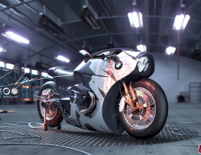 [������Ļ]����16СʱC4D����Ħ�г�������������β��߽�ģ�̳� BMW R NineT