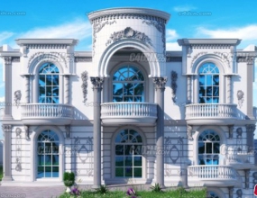 3DS MAX���CADŷʽ��������¥�������߶���ν�ģ�̳�