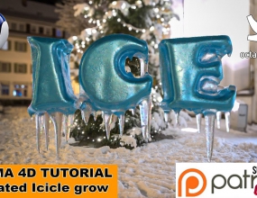 C4D������Ļ��������������������̳�(Octane��Ⱦ��)