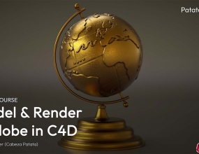 C4D�����ƽ���ʵ�����������ģ����ƹ���Ⱦ�̳�(OC��Ⱦ��)