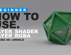 [������Ļ]C4D��ŵ��Arnold��Ⱦ������ɫ�����ʻ�Ͻڵ�̳�