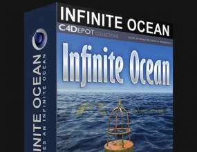 Cinema 4DԤ�� Infinite Ocean����������Ԥ��C4D V1.34�� Infinite Ocean 1.34