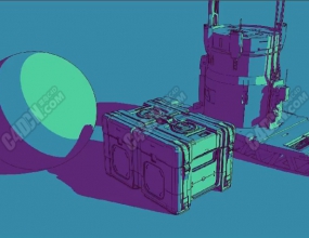 C4D����Arnold��Ⱦ����ͨ��ɫ�������Ƶ�̳�