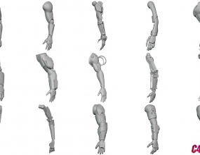 15��C4D��ʽ�ƻû�е�ֱ�ģ�ͺϼ���