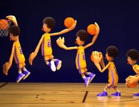 C4D��ͨ��ż��ģ��Ⱦ��ϰ