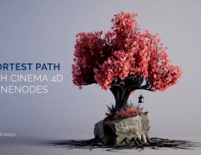 C4D���·�������������ļ� Shortest Path Generator