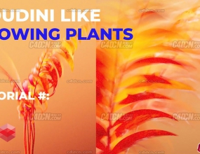 [������Ļ]Cinema 4D2023+Xarticles���Ӳ��ģ��ֲ�����������̳�(Redshift��Ⱦ��)