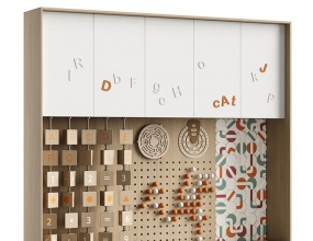 ��Ѷ�ͯ����������ز�ģ������ Interactive panel for children room