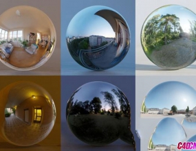 6���������ɫ��HDRI�߶�̬��ͼԤ��
