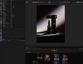 C4D2023���ζ��ں��Ʒ������Ⱦ�̳̰�����������(RS��Ⱦ��+������Ļ)