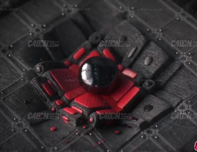 C4D�����ɳ�ƷЧ�����������Ӱ����氼�ݸ߼������̳�(OC��Ⱦ��)