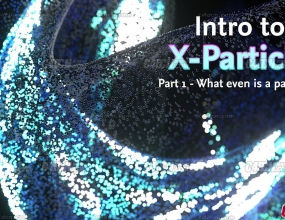 [������Ļ]ʵ��C4D���Ӳ��X-Particles2023���׸�����ʲô���ܣ�