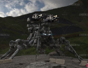 ZBrush+Substance��ʻ�ͷ���֩��ս��������ģ�ͽ�ģ��ͼ�Ż���Ⱦ�̳�