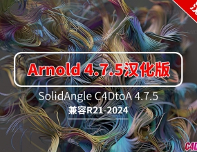 C4D��ŵ����Ⱦ�������Ӣ��˫����պ����� SolidAngle C4DtoA 4.7.5