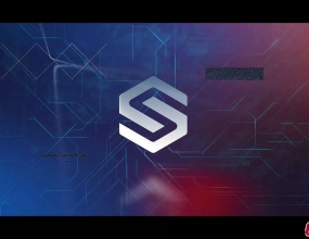 ���Ϸ�ɫ�ʷ���Logo����AEģ������