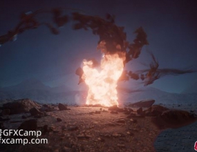 Houdini+Nuke��������ʯͷ��������˶�����ģ��ƹ⶯���ϳɽ̳�