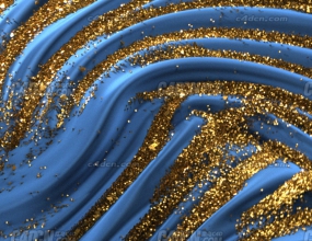 C4D+X-Particles���Ӳ�����϶��������������� xpFluidFX Grains on Cloth
