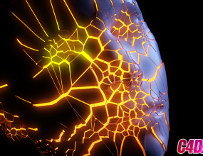 C4Dʵʱ��������ű����� CV-Paint Fracture in Cinema 4D v1.00.01