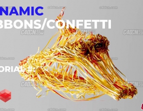 [������Ļ]C4D��ο��ƺ����¶�ʱ��̬˿�����ֽм�߼������̳�