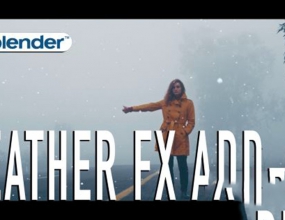 Blenderģ������������ѩЧ����Ч��� WeatherFX V1.0